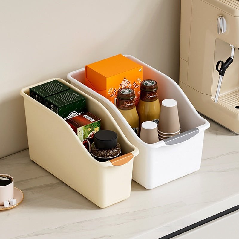 Desktop Storage Box With Wheels Organizer - Homeify Mart