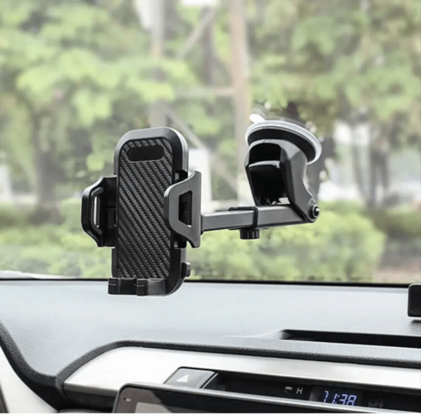 High-End Nano Gel Suction Cup Portable 360° Universal Car Phone Holder - Homeify Mart