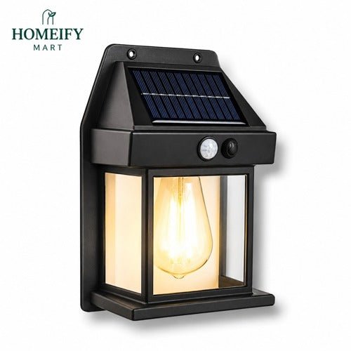 LED Solar Wall Lamp – Waterproof Outdoor Light - Homeify Mart