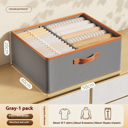 Premium Clothes Foldable Storage Organizer - Homeify Mart