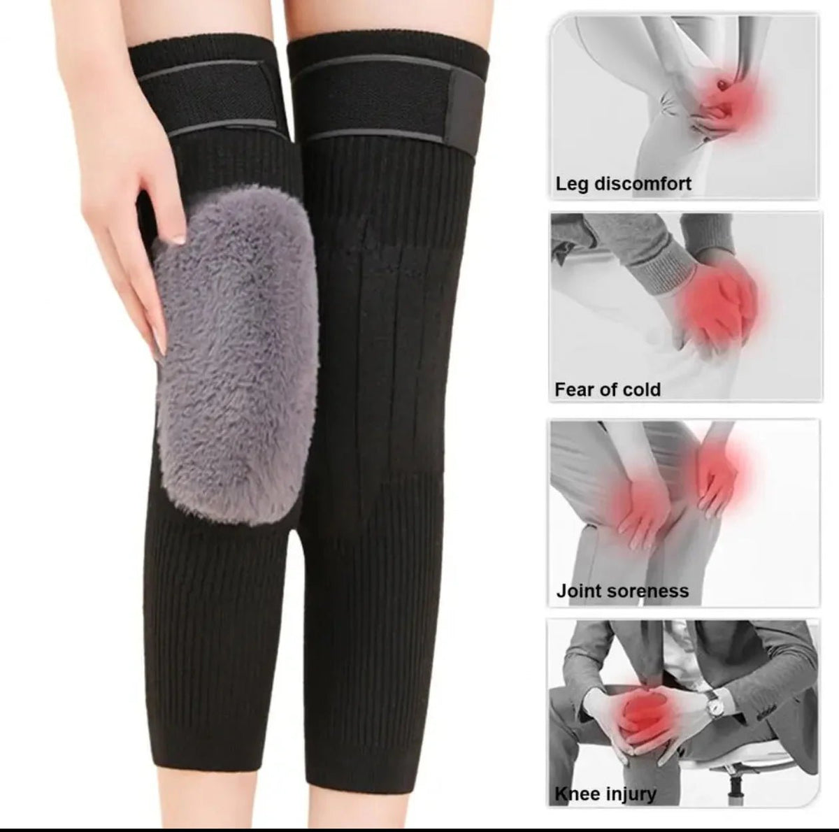 Premium Knee Warmer – Warmth, Comfort & Support - Homeify Mart